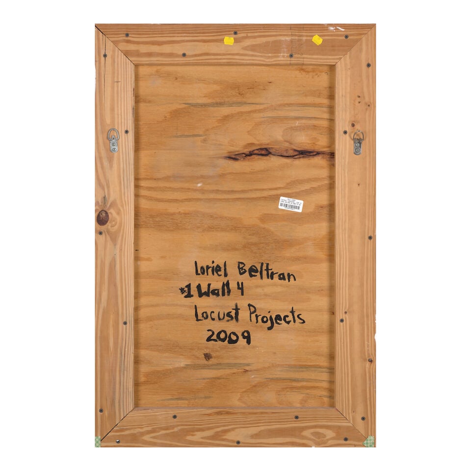 LORIEL BELTRAN (B. 1985) #1 Wall 4 36 x 23 7/8 in (91.4 x 60.7 cm) (Executed in 2009) - 2