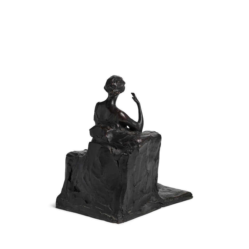 PAUL TROUBETZKOY (1866-1938) The Lady 13 5/8 x 10 1/8 x 12 3/16 in (34.6 x 25.7 x 31 cm) (Concei... - 3
