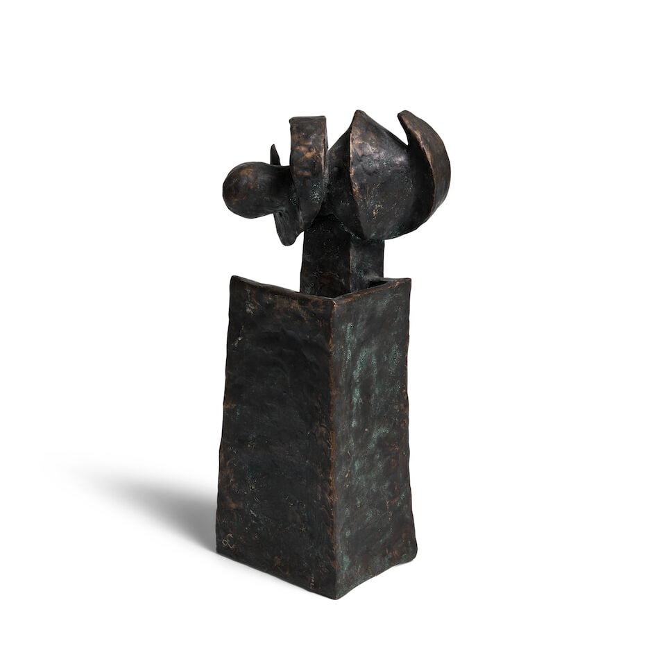 SEYMOUR LIPTON (1903-1986) Empty Room (Small Version) and Study for Argonaut II (Two Works) (Exe... - 4