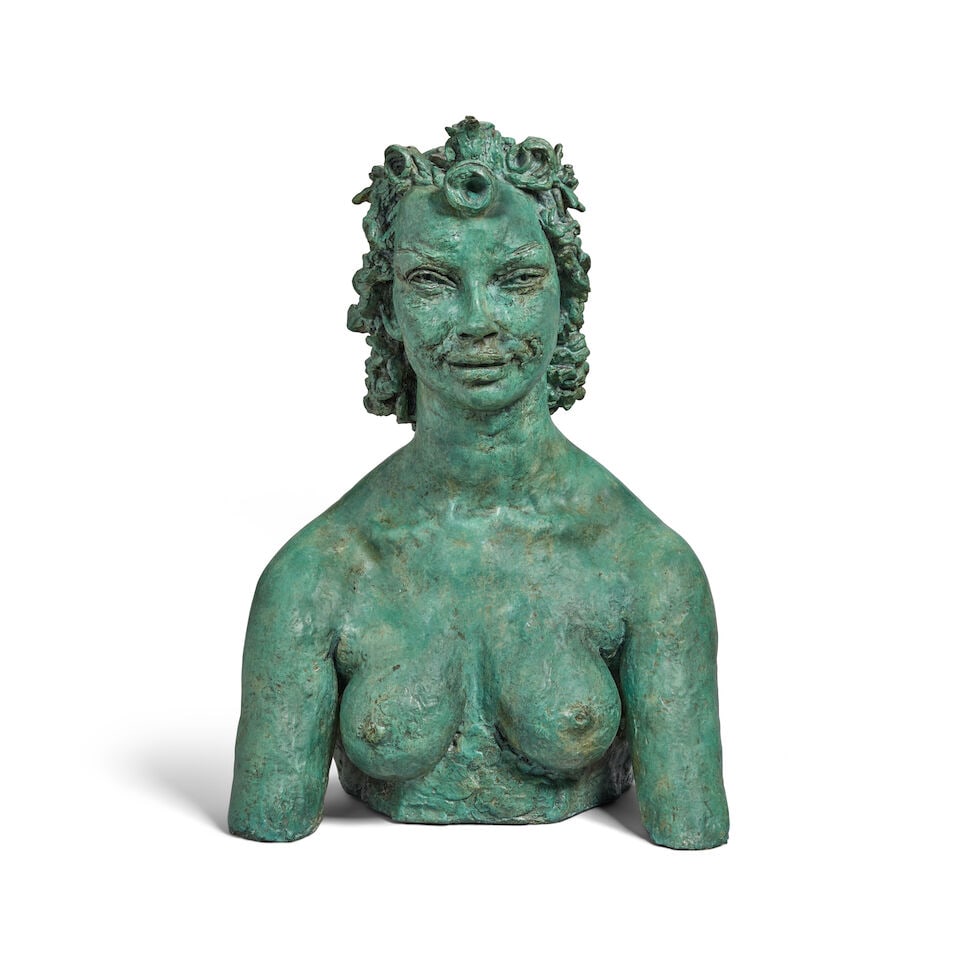SIR JACOB EPSTEIN (1880-1959) Tanya 23 1/16 x 16 5/16 x 12 3/16 in (58.5 x 41.5 x 31 cm) (Concei... (1 of 4)