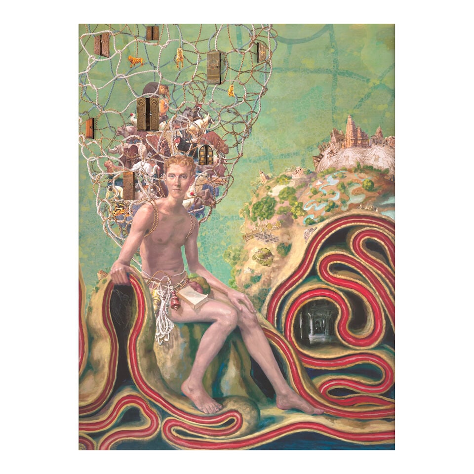 JULIE HEFFERNAN (B. 1956) Untitled 35 3/4 x 26 3/4 in (90.7 x 68 cm) (Executed circa 2008) (1 of 2)
