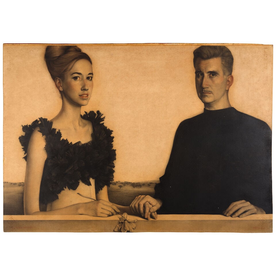 CLAUDIO BRAVO (1936-2011) Untitled 27 X 38 3/4 in (68.8 x 98.4 cm) (Executed in 1962) (1 of 2)