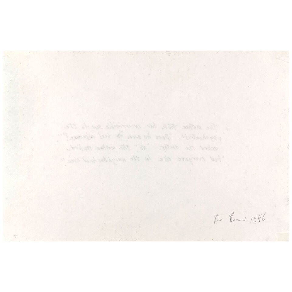 RICHARD PRINCE (B. 1949) Untitled Joke (from the Moral Essays Portfolio) 12 x 18 in (30.6 x 45.8... - 2