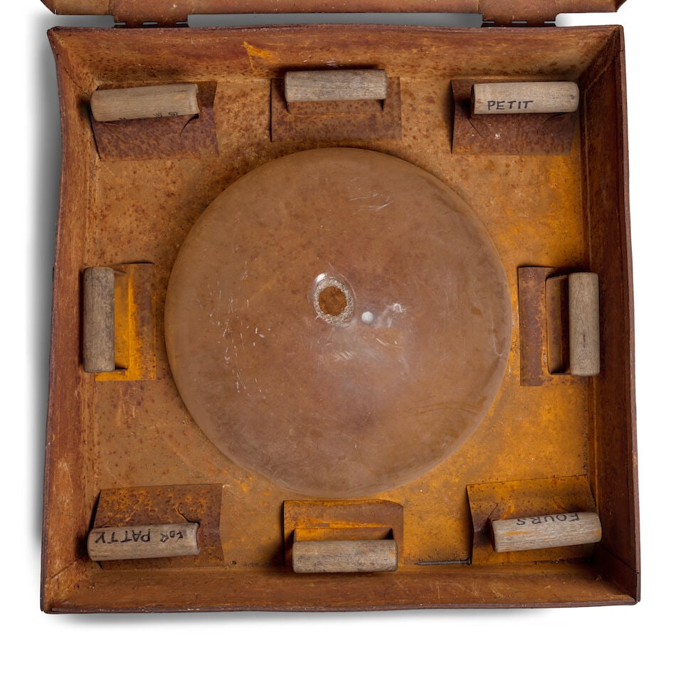 GEORGE HERMS (1935-2026) Petit Fours for Patty 28 3/4 x 23 3/8 x 24 1/2 in (73 x 59.3 x 62.3 cm)... - 2