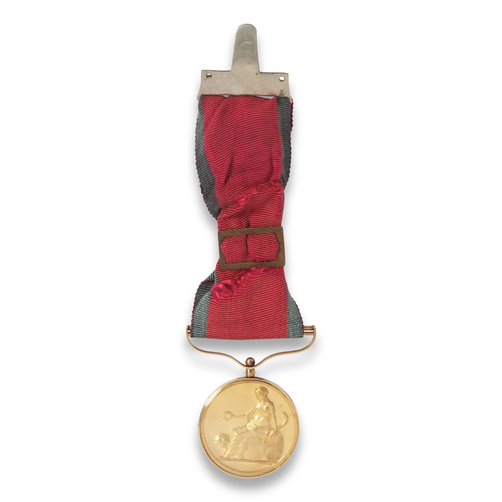 The Small Army Gold Medal to Lieutenant Colonel William Maxwell, 26th Foot,: The Small Army Gold Medal to Lieutenant Colonel William Maxwell, 26th Foot, Small Army Gold Medal, the reverse engraved (Corunna, 1809), the rim engraved (Lieut. Col: Wm. Maxwell, 1st. Bn. 26th. Ft.),