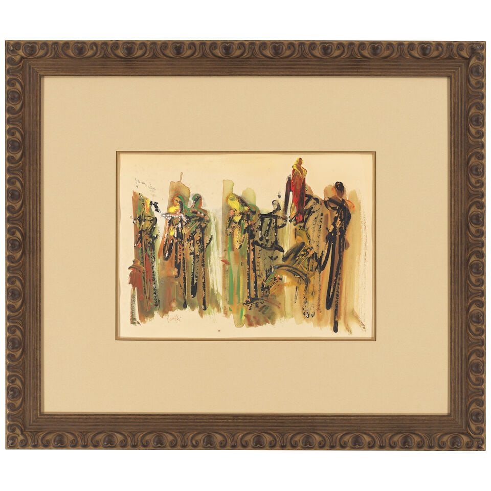 Paul Guiragossian (Lebanon, 1926-1993) Untitled (Forms) - 2