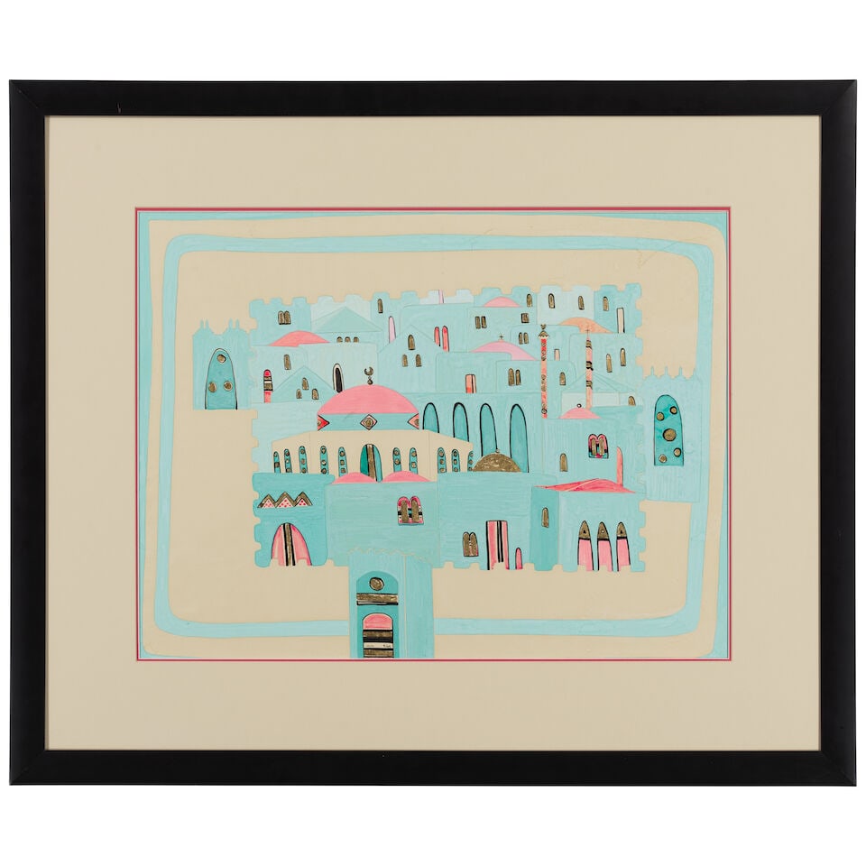 Jumana El Husseini (Palestine, 1932-2018) Jerusalem - 2