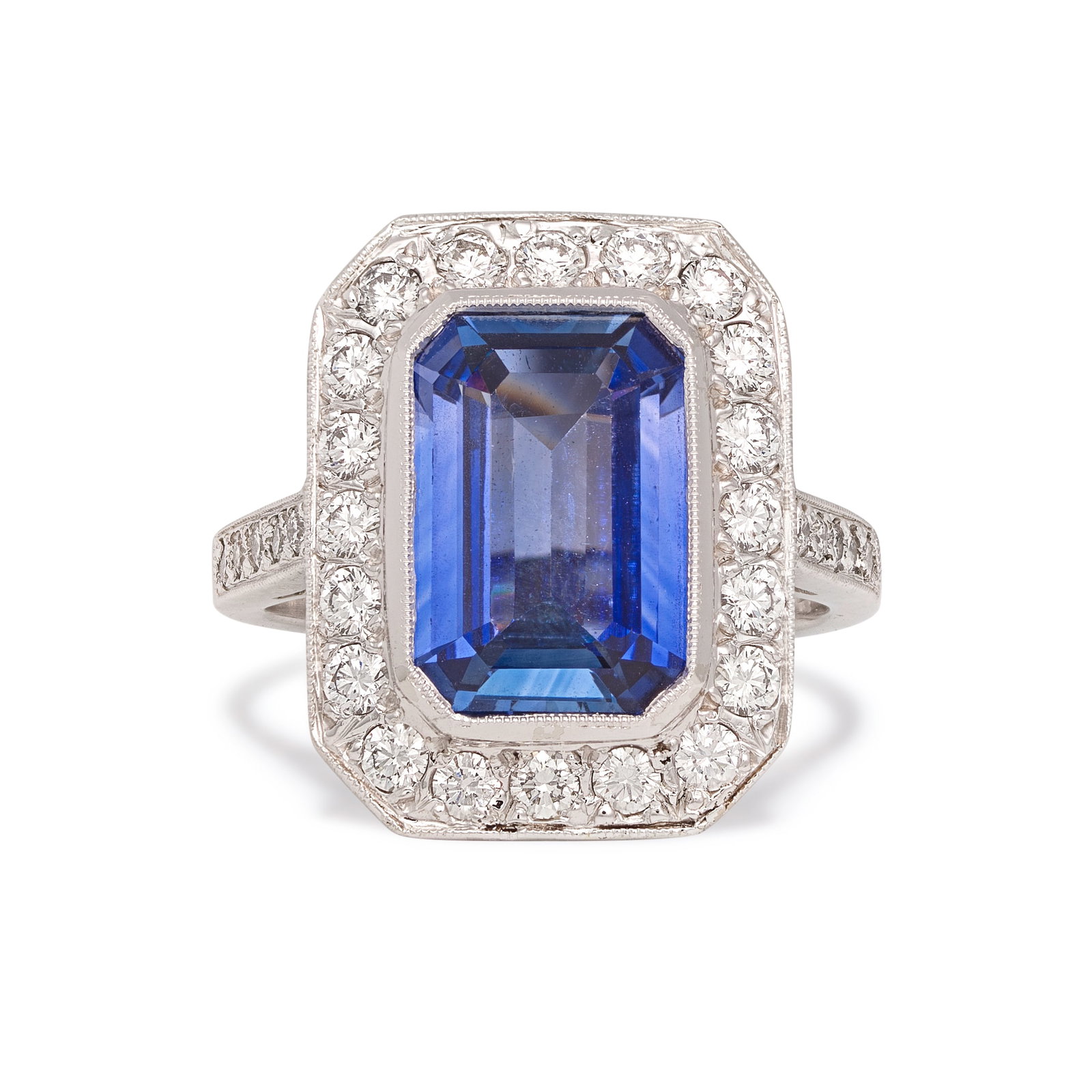 SAPPHIRE AND DIAMOND RING (1 of 1)
