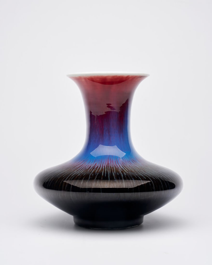 A FLAMBÉ VASE Jingdezhen mark, second half of 20th century (1 of 1)