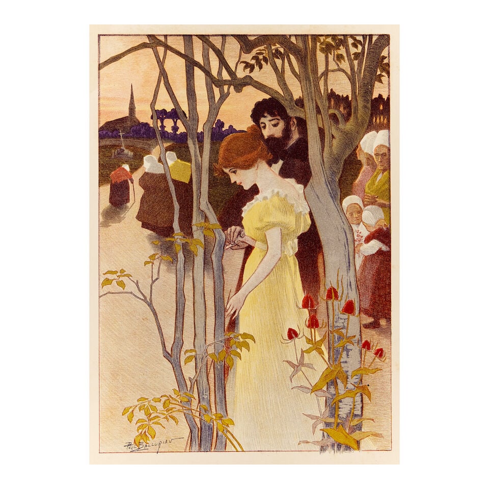 VARIOUS ARTISTS L'Estampe moderne A group of 99 original lithographs in colours, 1897-1899, on ... - 3