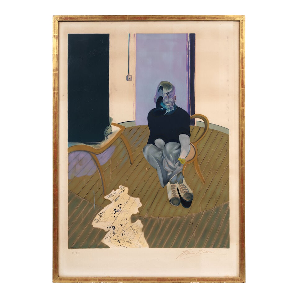 Francis Bacon (British, 1909-1992) Autoportrait Lithograph in colours, 1977, on Arches wove pape... - 2