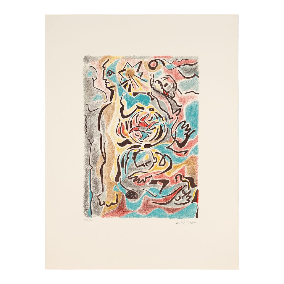 VARIOUS ARTISTS Eleven Prints, from Omaggio a Michelangelo Seven etchings and four lithographs, ... - 3