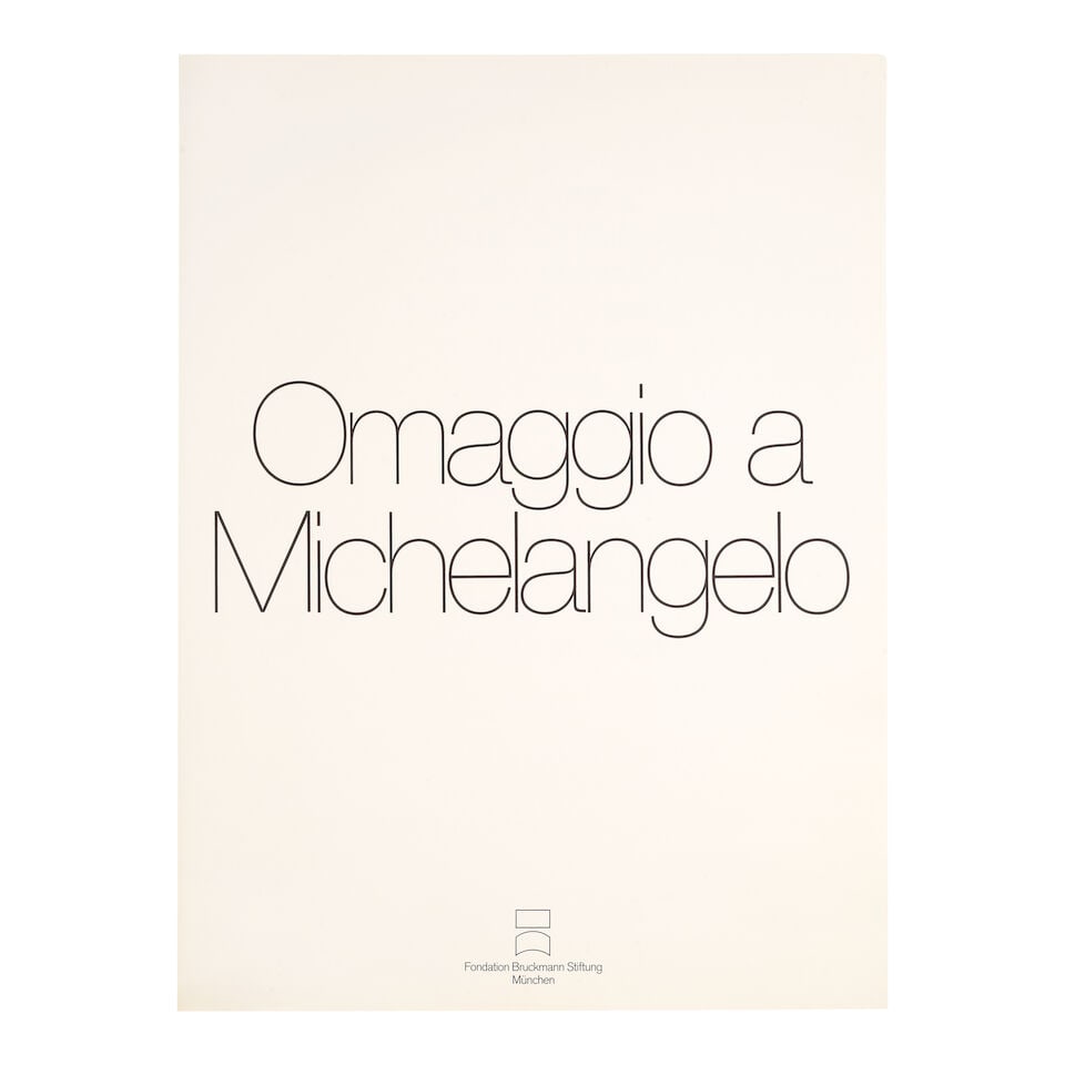VARIOUS ARTISTS Eleven Prints, from Omaggio a Michelangelo Seven etchings and four lithographs, ... - 4