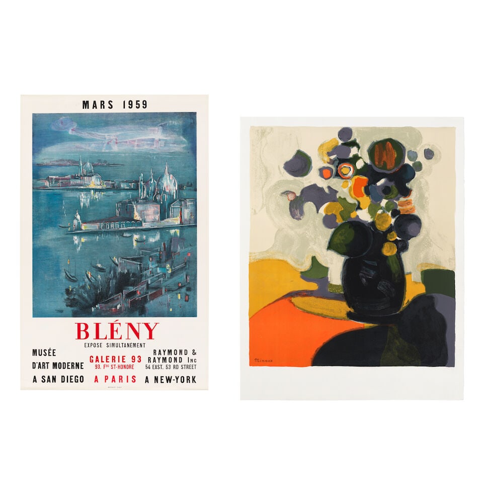 VARIOUS ARTISTS Mourlot Editions (France, founded 1852) 52 Affiches d'expositions VII The comple... (1 of 9)