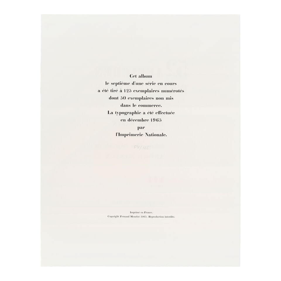 VARIOUS ARTISTS Mourlot Editions (France, founded 1852) 52 Affiches d'expositions VII The comple... - 7