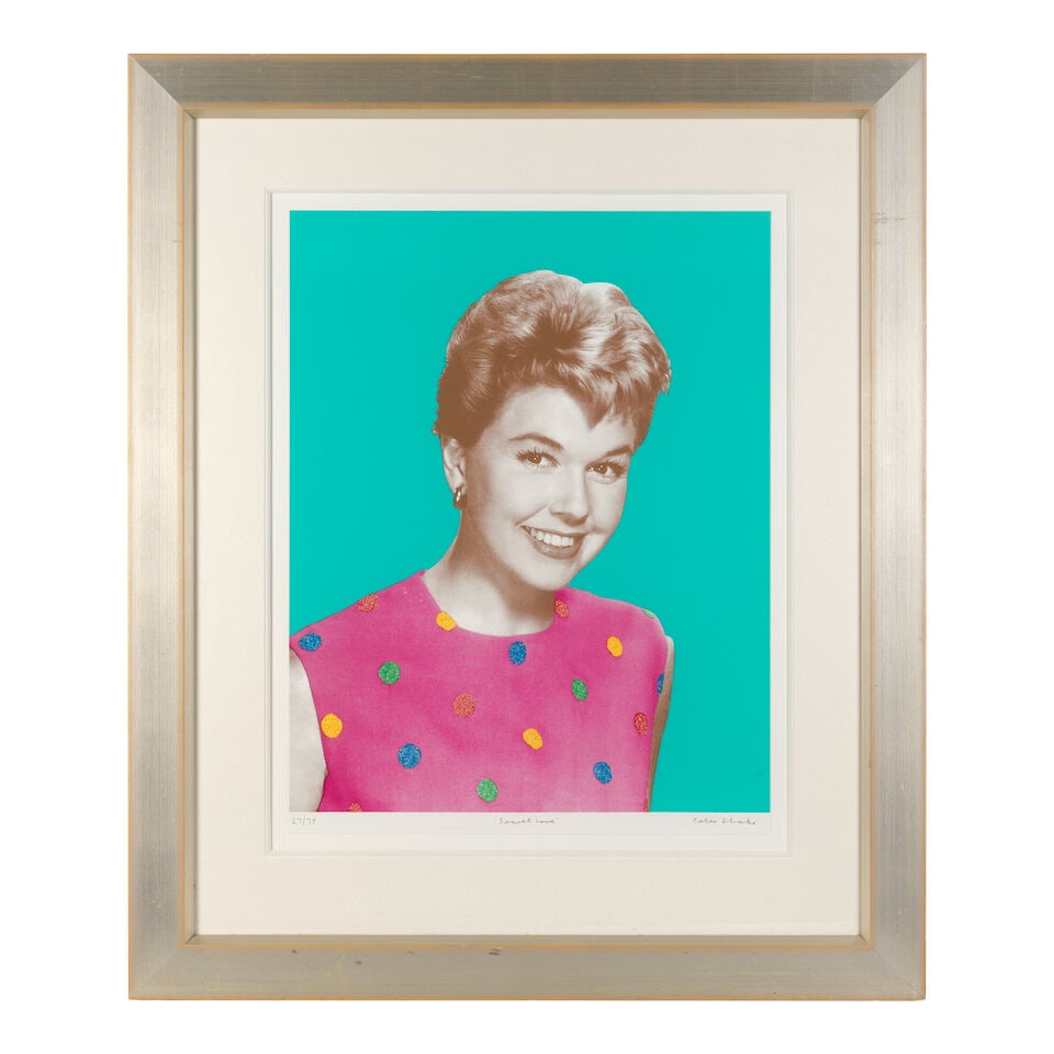 Sir Peter Blake R.A. (born 1932) Secret Love, from Love Screenprint in colours with diamond dust... - 2