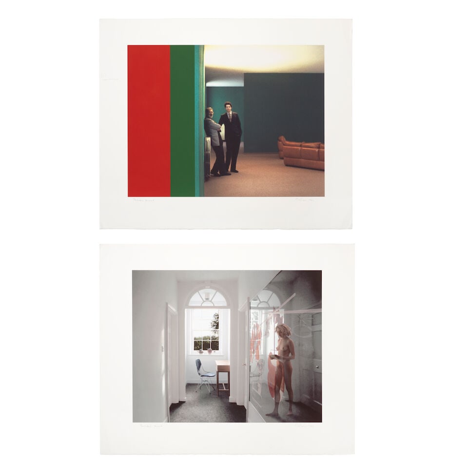 Richard Hamilton (British, 1922-2011) Marconi & Son; A mirrorical return Two Iris digital prints... (1 of 3)
