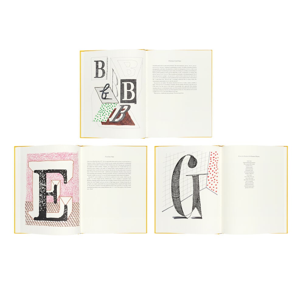 David Hockney R.A. (British, 1937-2026) Hockney's Alphabet The book, 1991, comprising 27 offset ... (1 of 5)