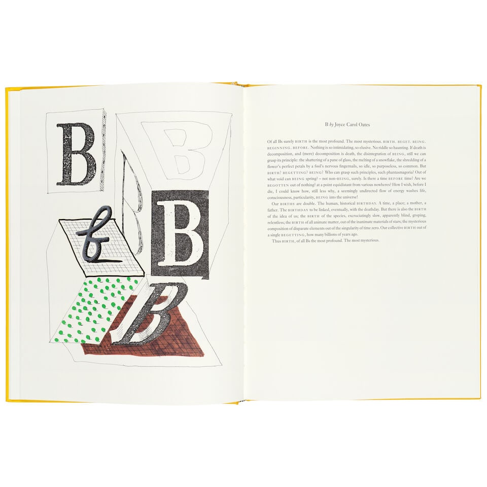 David Hockney R.A. (British, 1937-2026) Hockney's Alphabet The book, 1991, comprising 27 offset ... - 4