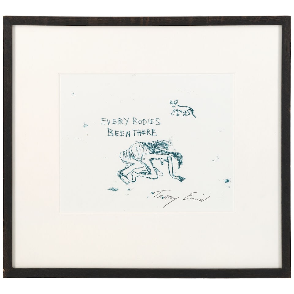 Dame Tracey Emin (British, born 1963) Every Bodies Been There Lithograph, 1998, on wove paper, w... - 2