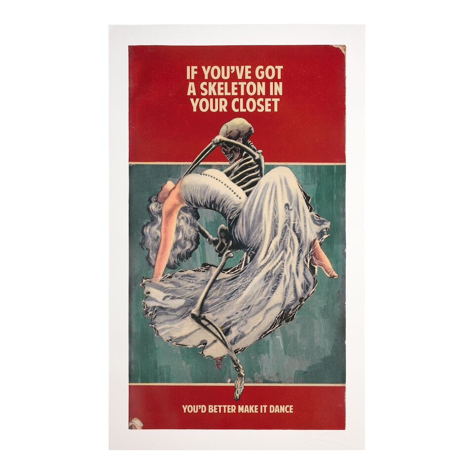 The Connor Brothers (British, born 1968) If You've Got A Skeleton Giclée print in colours w...: The Connor Brothers (British, born 1968) If You've Got A Skeleton Giclée print in colours with screenprint varnish, 2017, on Somerset wove paper, signed, dated and inscribed 'PP' in pencil, a
