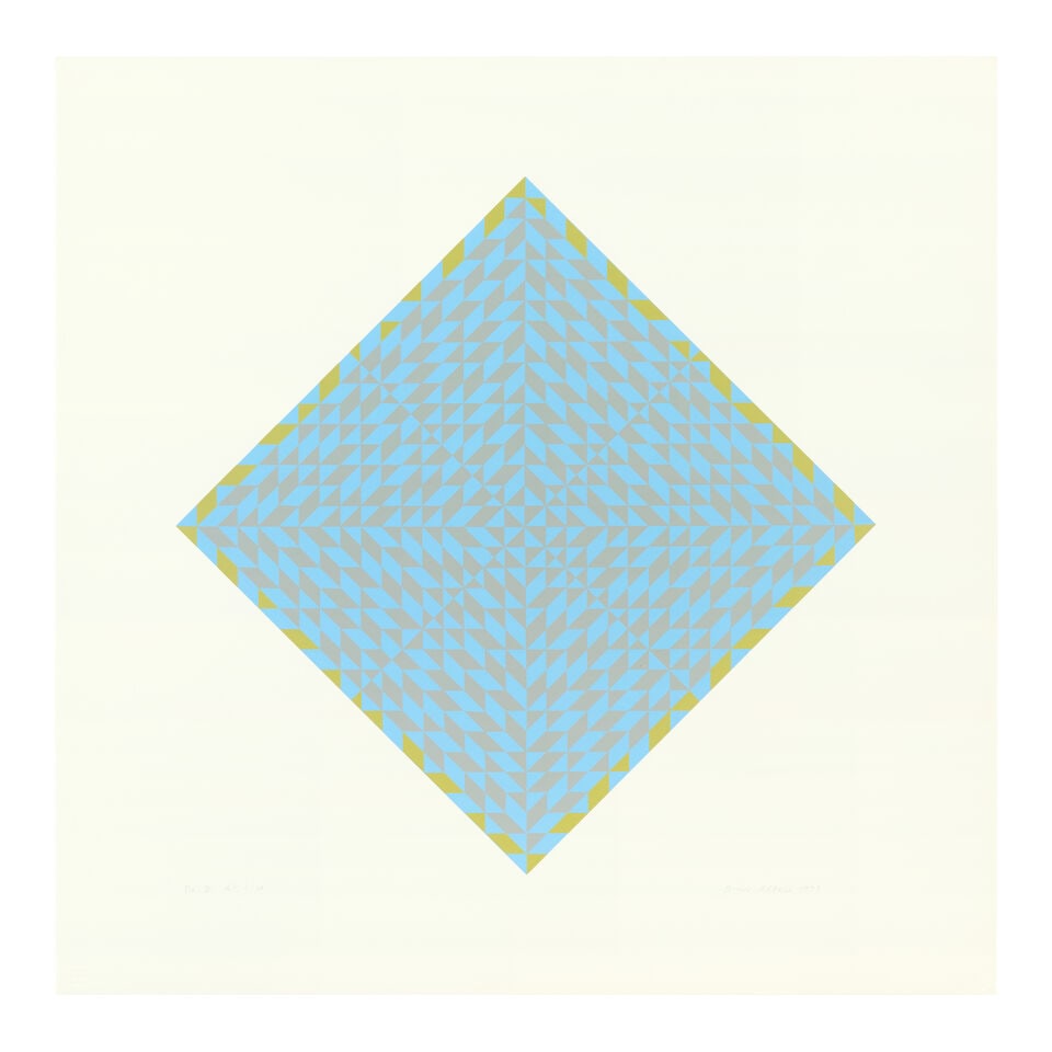 Anni Albers (American, 1899-1994) Do. I-VI The complete portfolio, 1973, comprising six screenp... - 6