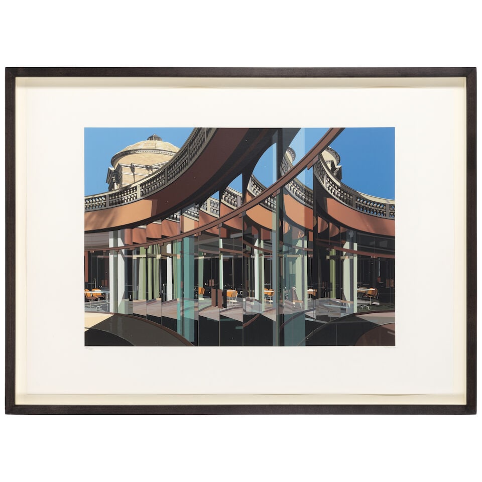Richard Estes (American, born 1932) Roma, from Urban Landscapes III Screenprint in colours, 1981... - 2