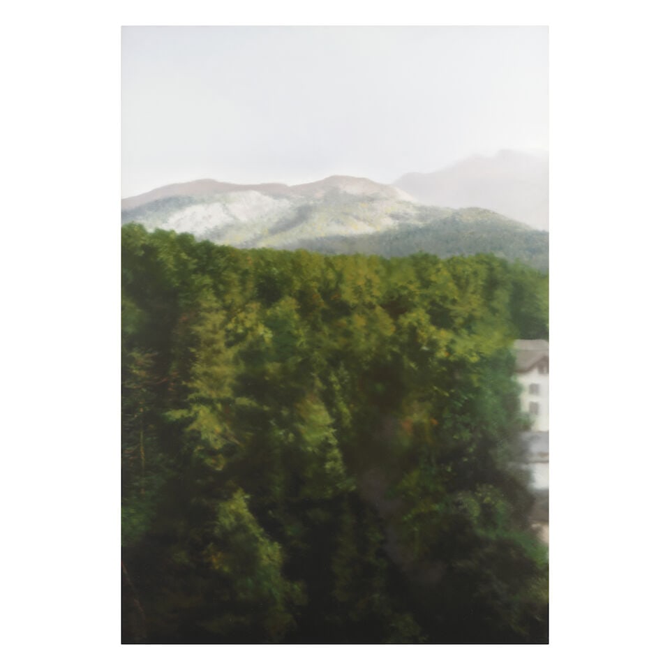 Gerhard Richter (German, born 1932) Waldhaus (P18) Giclée print in colours, 2018, mounted o... - 2