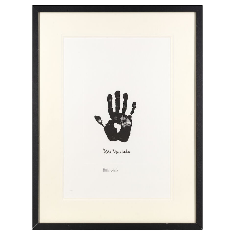 Nelson Rolihlahla Mandela (South African, 1918-2013) Hand of Africa (Right Hand), from Impressio... - 2