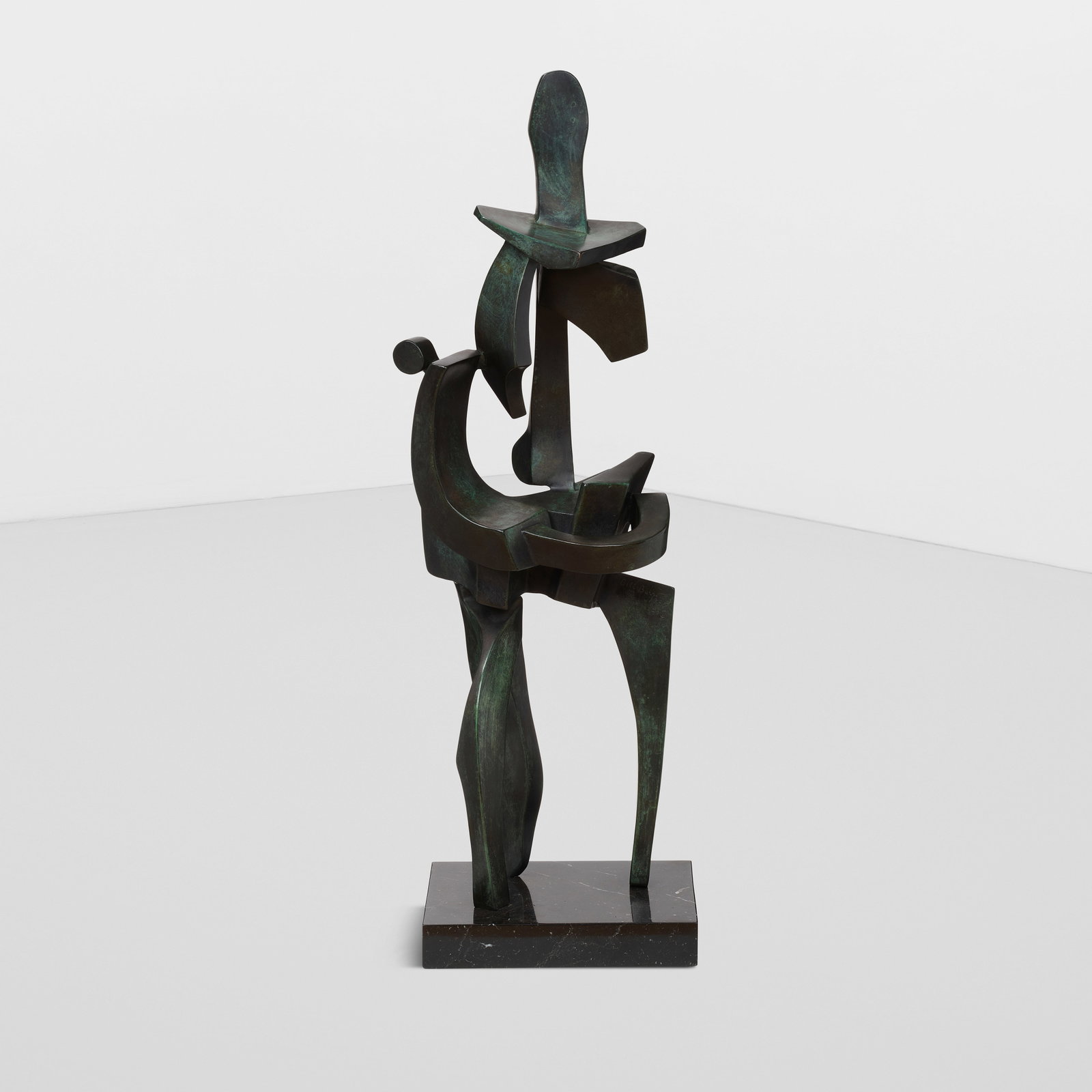 BILL BARRETT (BORN 1934) Untitled1985patinated bronze, with marble base, signed and dated 'Bill ... (1 of 1)