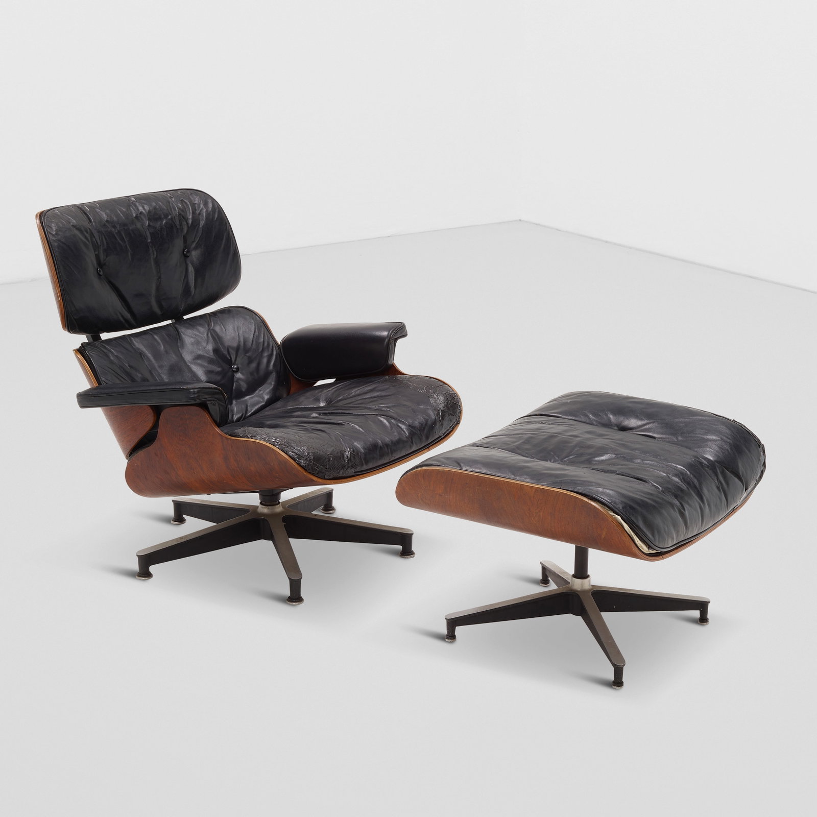 CHARLES EAMES (1907-1978) & RAY EAMES (1912-1988) '670' Lounge Chair and '671' Ottomandesigned 1... (1 of 1)