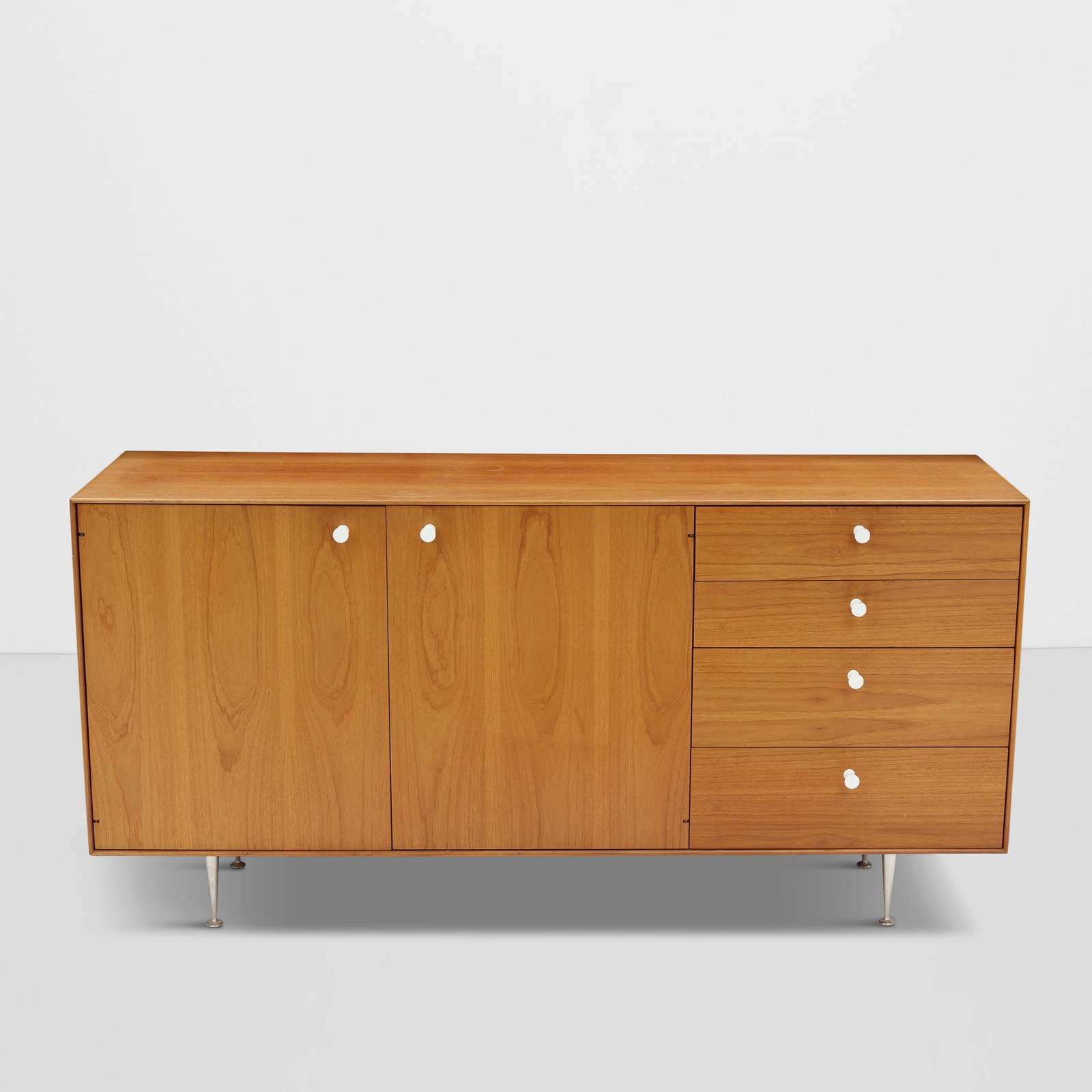 GEORGE NELSON (1908-1986) Thin Edge Cabinet, Model 5724designed 1952for Herman Miller, rosewood,... (1 of 1)