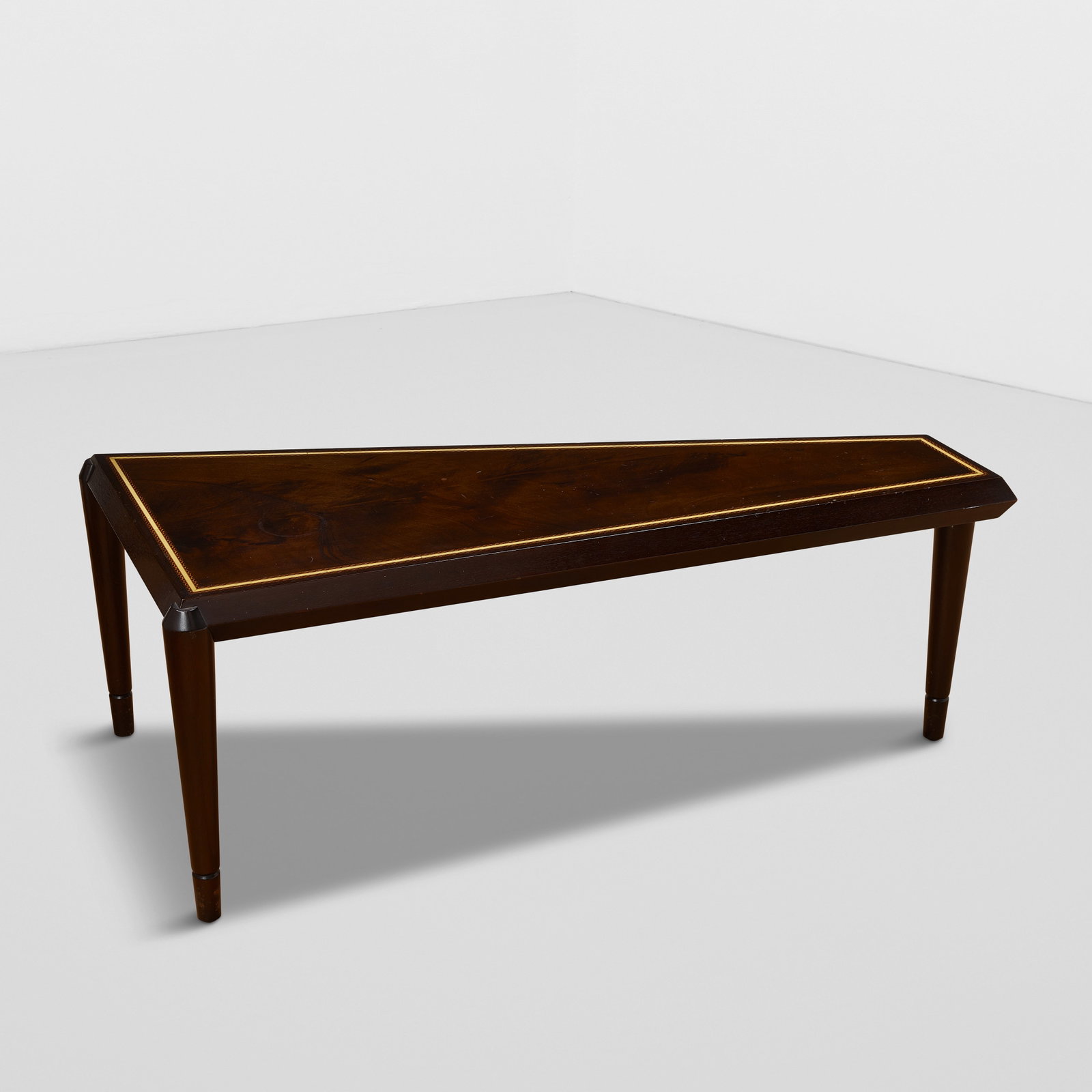 WILLIAM HAINES (1900-1973) Parquetry Low Tableparquetry, stained and polished walnutheight 18 1/... (1 of 1)
