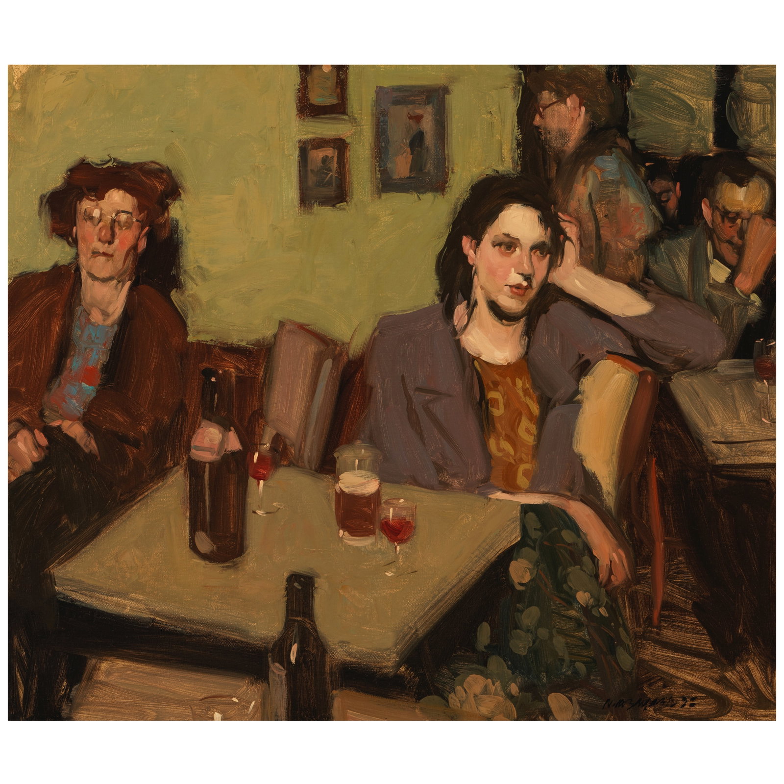 MILT KOBAYASHI (BORN 1950) Evening Settingoil on canvas, signed 'M. Kobayashi' lower right23 x 2...: MILT KOBAYASHI (BORN 1950) Evening Setting oil on canvas, signed 'M. Kobayashi' lower right 23 x 27in (58.4 x 68.6cm) For further information on this lot please visit Bonhams.com