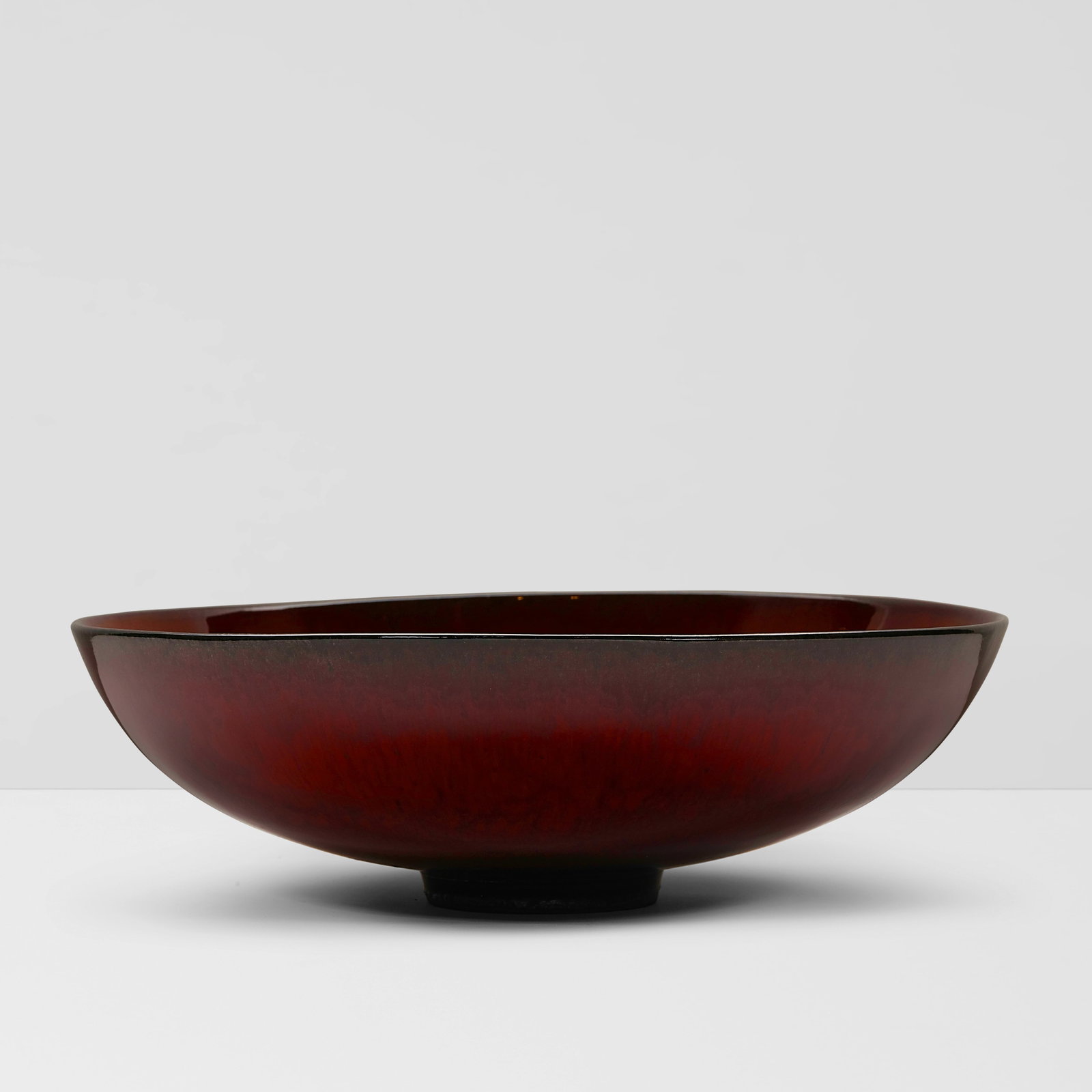 JAMES LOVERA (1920-2015) Bowlglazed earthenware, incised 'lovera' on underside height 3in (7.5cm...: JAMES LOVERA (1920-2015) Bowl glazed earthenware, incised 'lovera' on underside height 3in (7.5cm); diameter 9in (23cm) This lot is subject to the following lot symbols: ¤ ¤ Unless indicated
