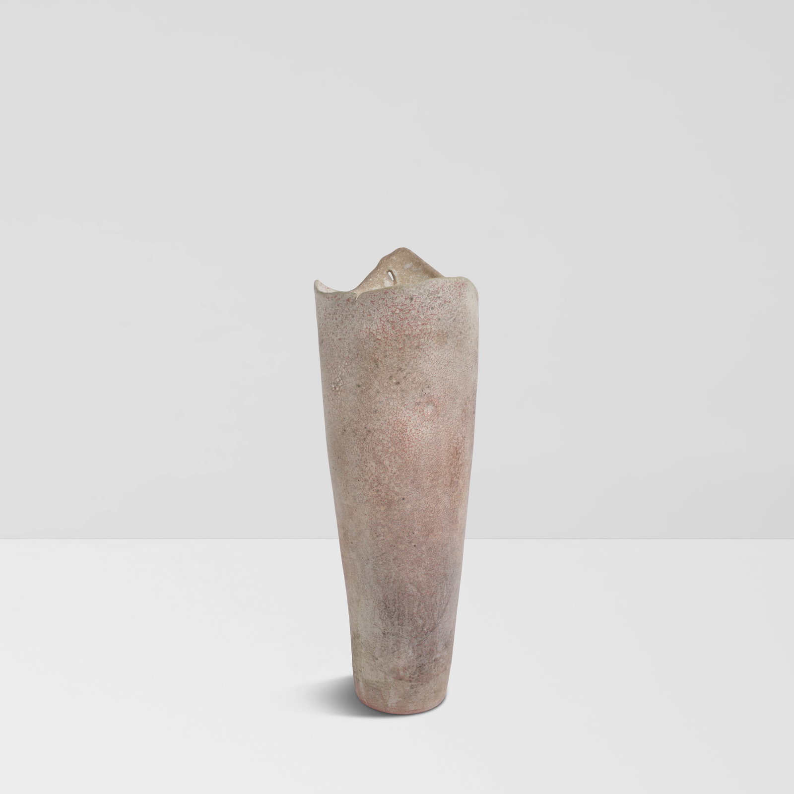 RICHARD DEVORE (1933-2006) Torso (Tall Cylindrical Vessel)circa 1970glazed stonewareheight 17 1/... (1 of 1)