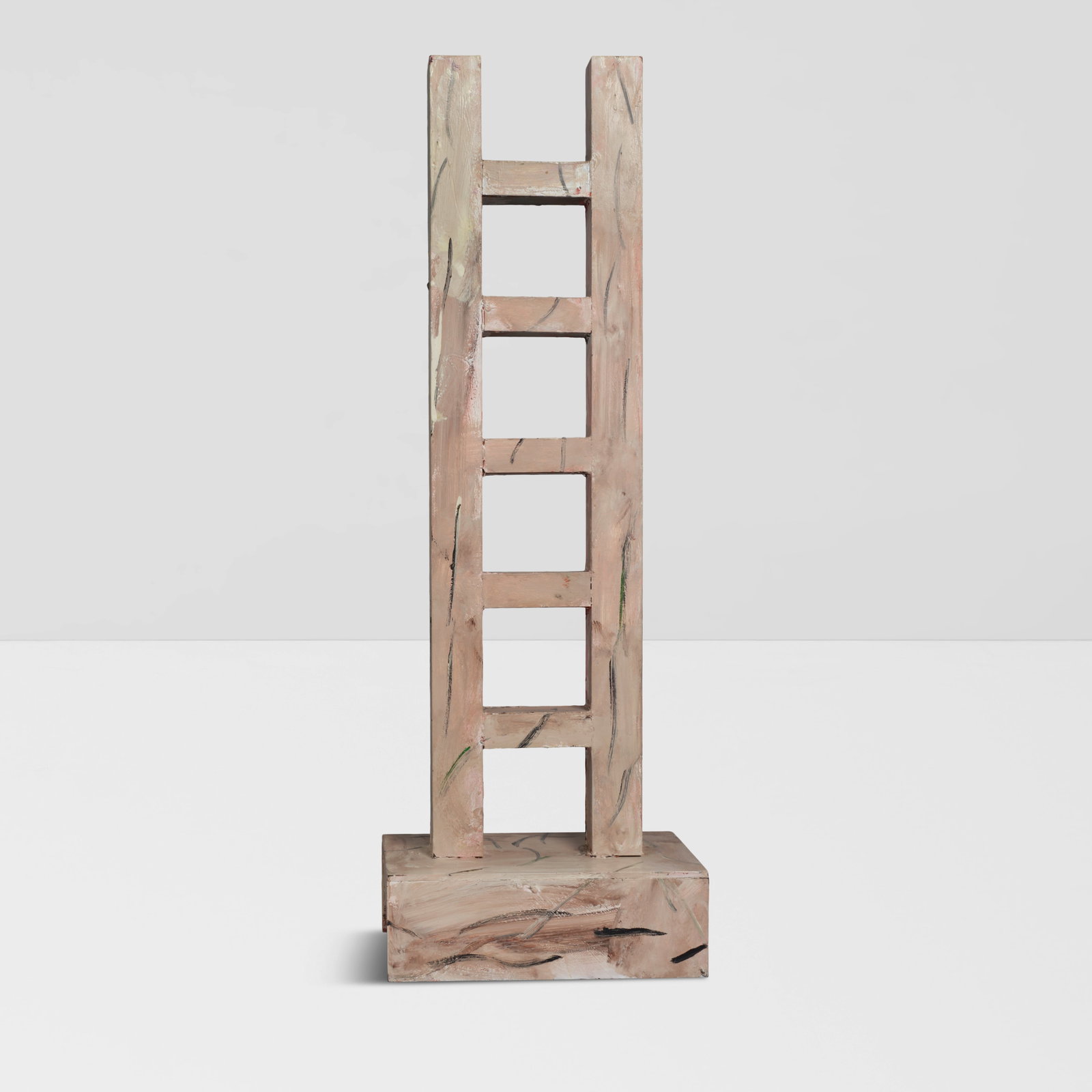 THERMAN STATOM (BORN 1953) Ladderpainted glassheight 27 1/2in (69.8cm); width 9 1/2in (24.1cm); ... (1 of 1)