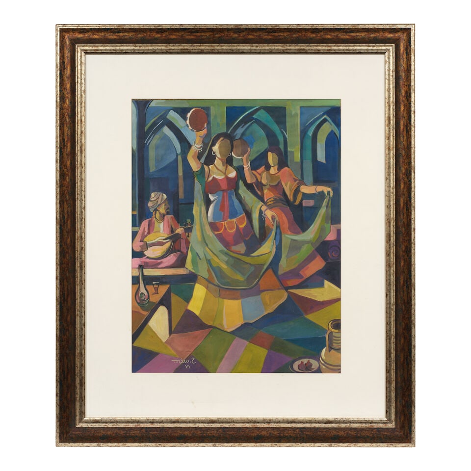 Hafiz Drubi (Iraq, 1914-1991) Untitled (Dancers) - 2