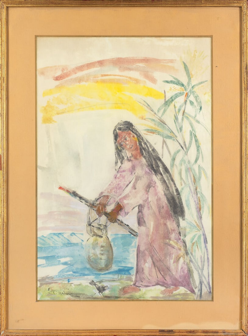 Tahia Halim (Egypt, 1919-2003) Fellaha - 2