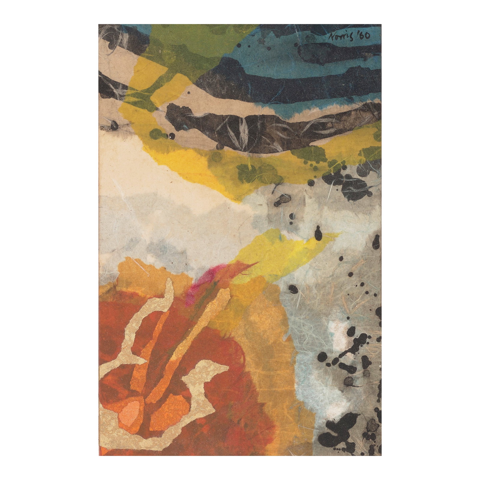 Ben (Robert Benjamin) Norris (1910-2006) Godot 10 x 6 1/2 in. (Executed in 1960.) (1 of 1)