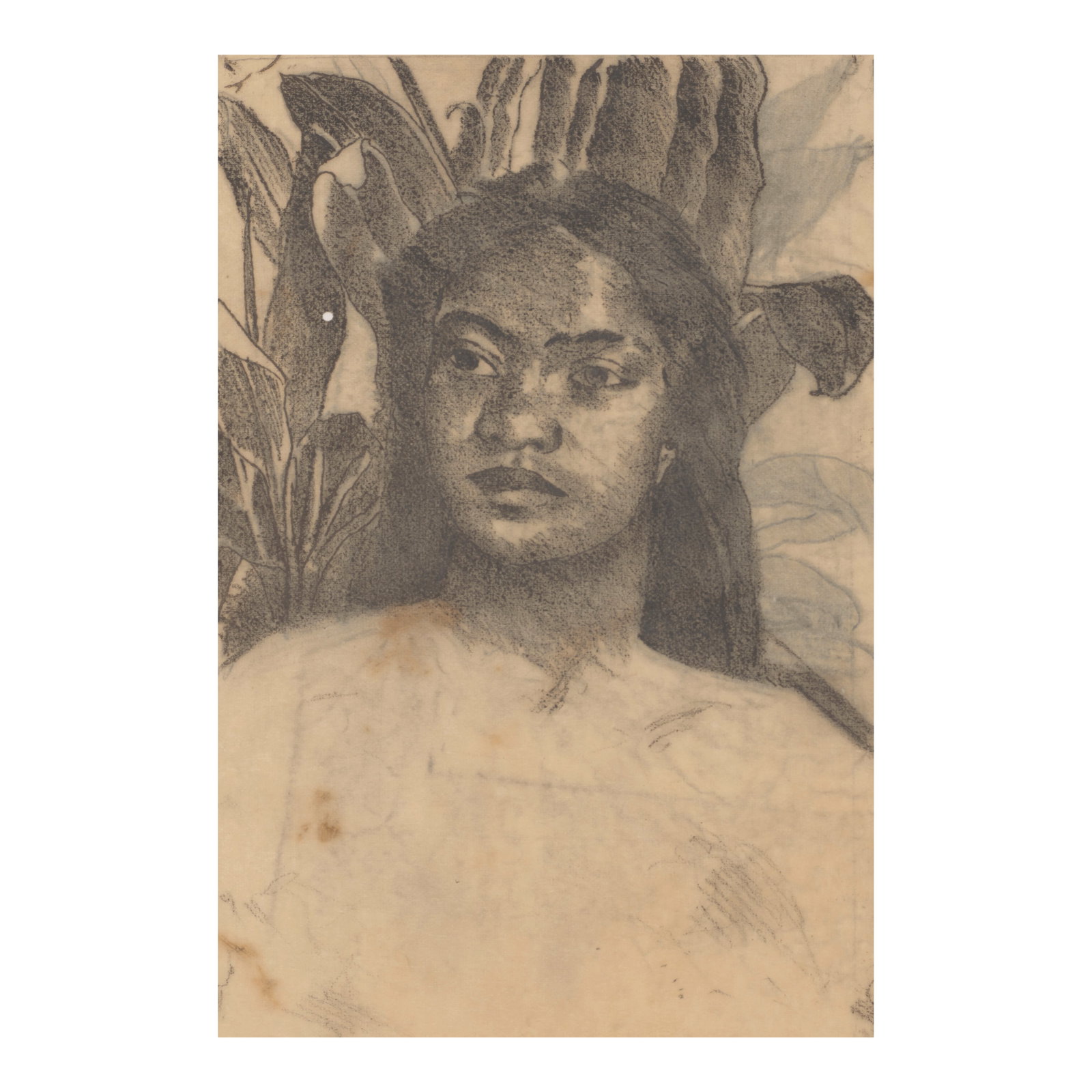 John Melville Kelly (1879-1962) Makanani (a group of two) image 6 1/2 x 4 1/8 in.; plate 4 3/4 x... (1 of 1)