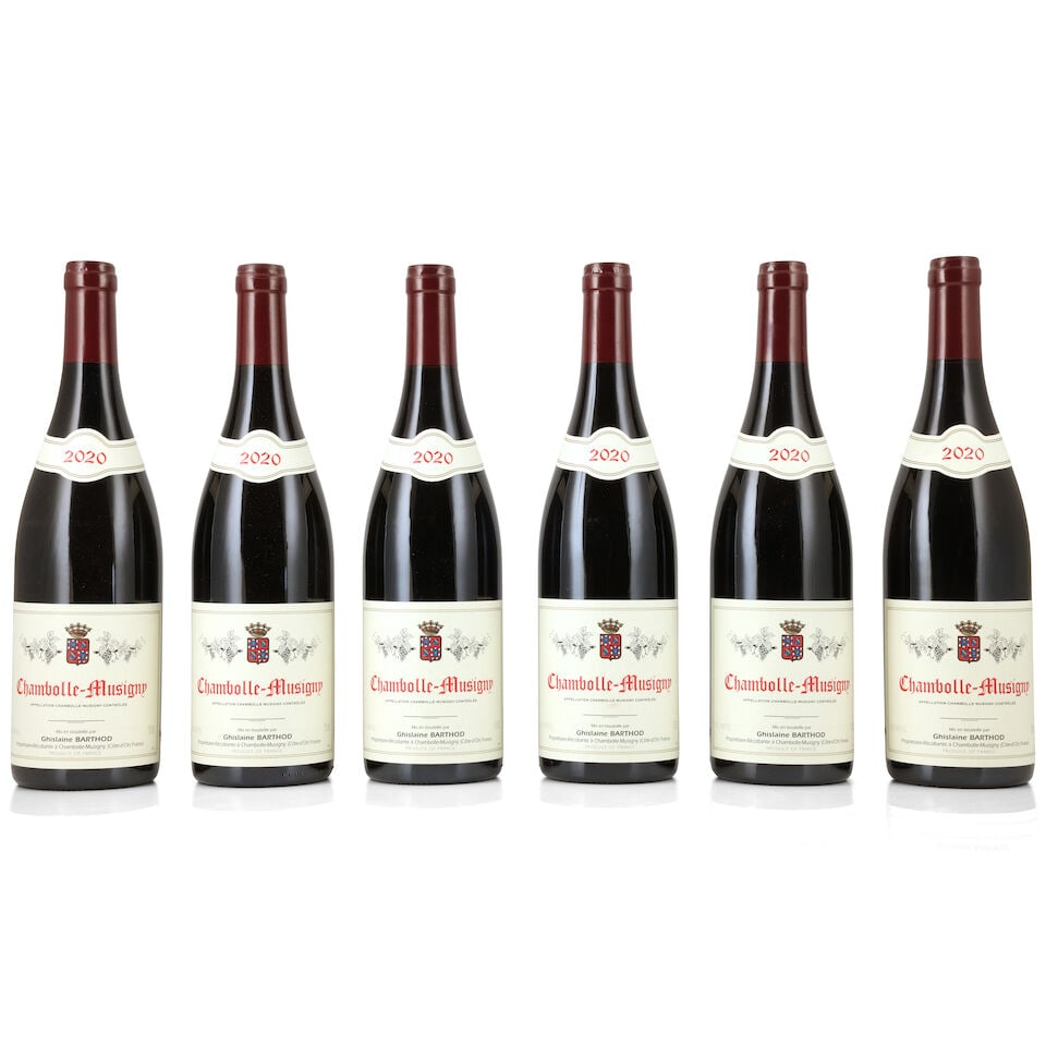 Ghislaine Barthod, Chambolle-Musigny, 2020 (6 x 750ml): Ghislaine Barthod, Chambolle-Musigny, 2020 (6 x 750ml) Region: Côte de Nuits Packaging: original carton For further information on this lot please visit Bonhams.com For further information about 