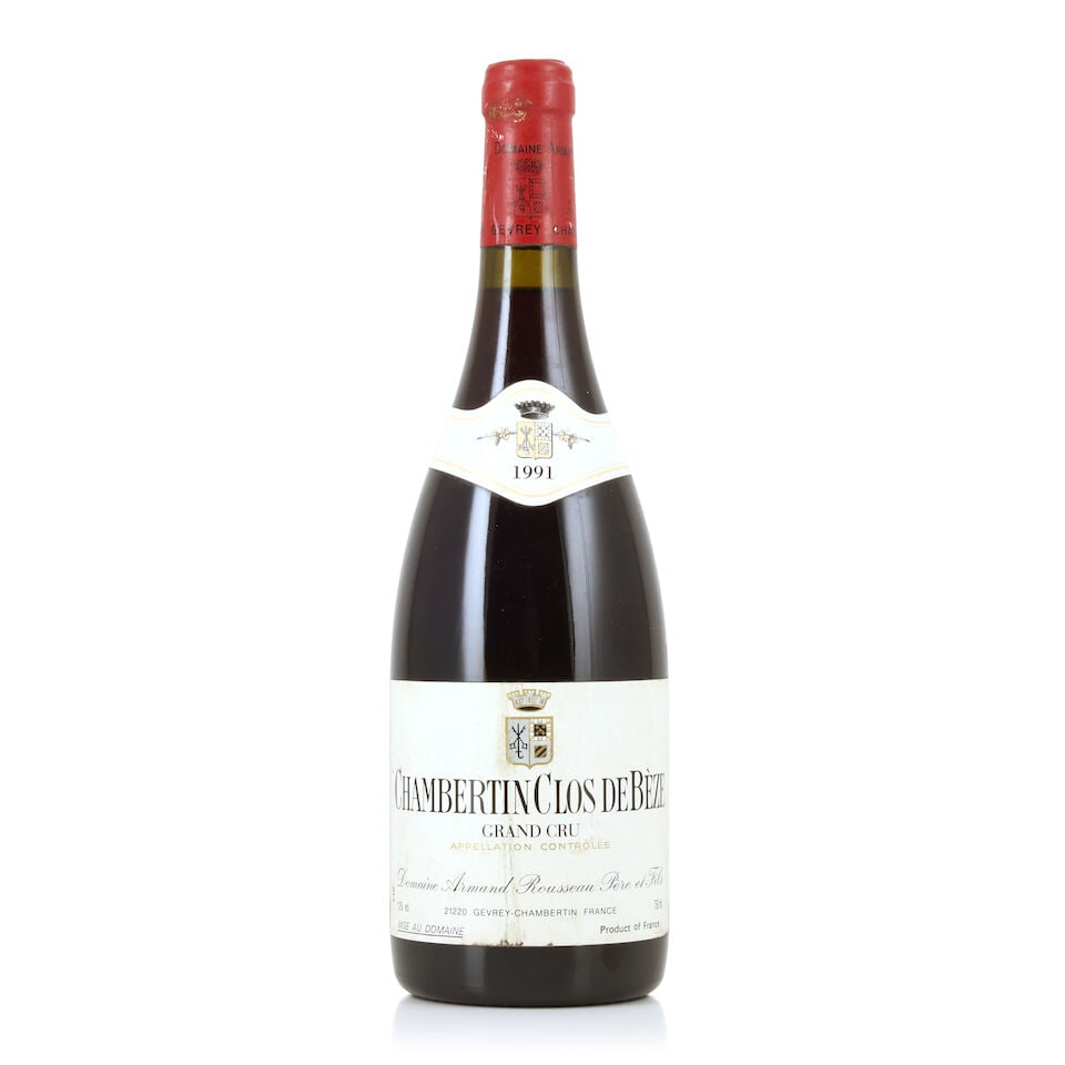 Domaine Armand Rousseau, Chambertin-Clos de Bèze, 1991 (1 x 750ml): Domaine Armand Rousseau, Chambertin-Clos de Bèze, 1991 (1 x 750ml) Region: Côte de Nuits Capsule: lightly corroded & worn Label: bin-soiled, damp-affected, worn & nicked For further informat