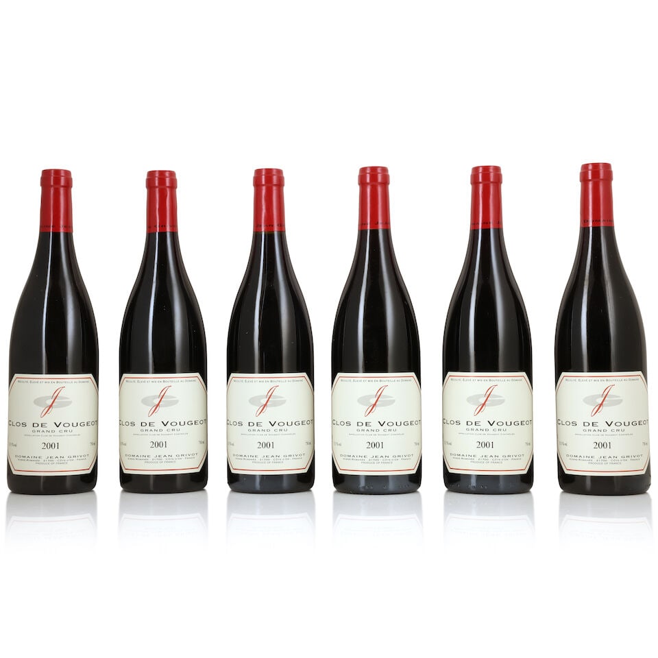 Domaine Jean Grivot, Clos de Vougeot, 2001 (12 x 750ml) - 2