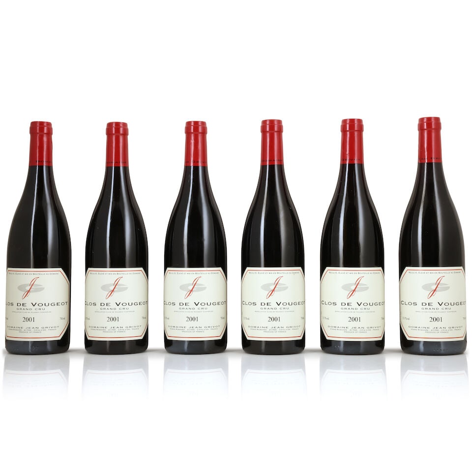 Domaine Jean Grivot, Clos de Vougeot, 2001 (12 x 750ml) - 2