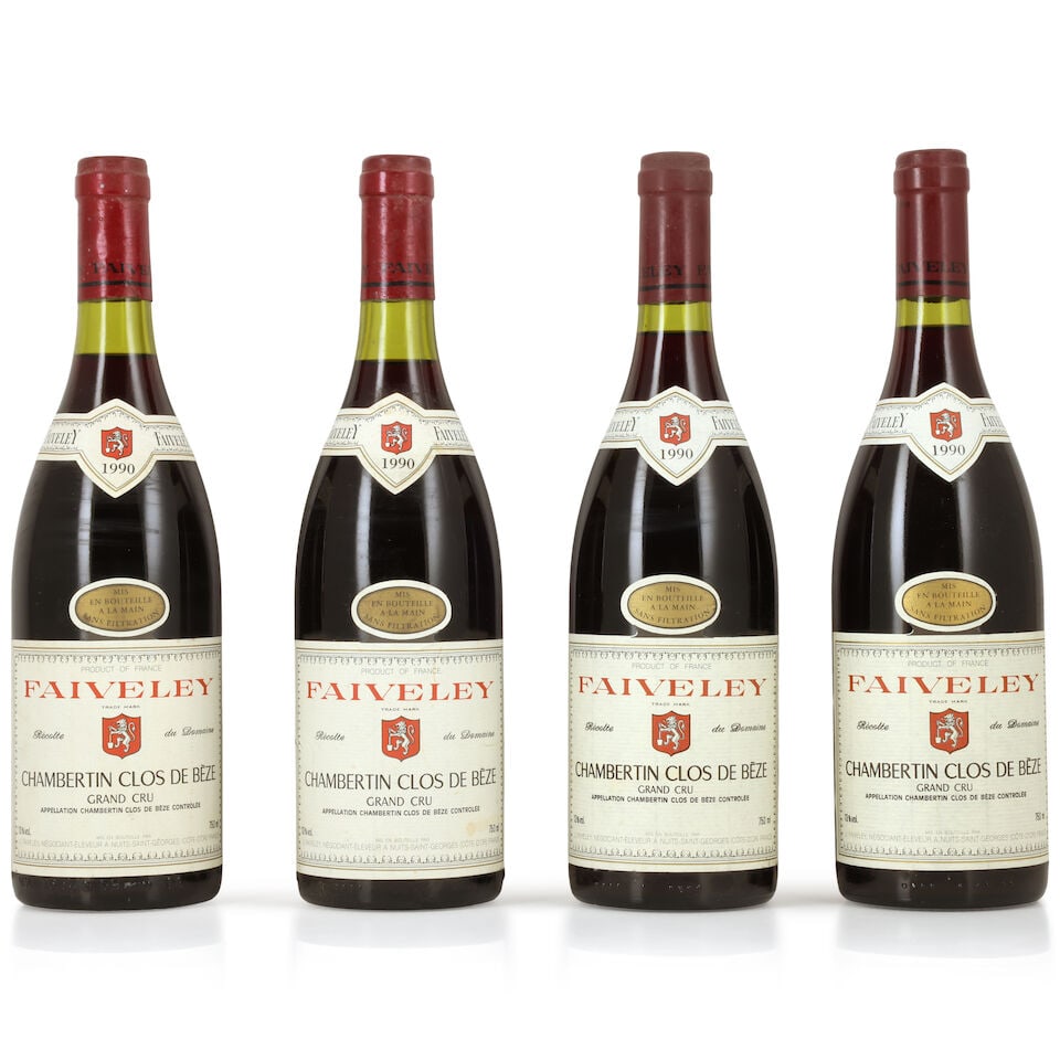 Domaine Faiveley, Chambertin Clos de Bèze, 1990 (8 x 750ml) - 2
