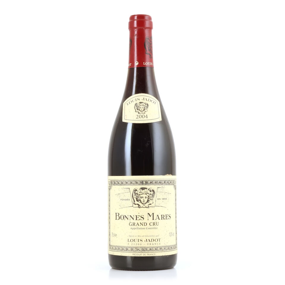 Louis Jadot, Bonnes-Mares, 2004 (1 x 750ml): Louis Jadot, Bonnes-Mares, 2004 (1 x 750ml) Region: Côte de Nuits Label: bin-soiled & damp-affected For further information on this lot please visit Bonhams.com For further information about this