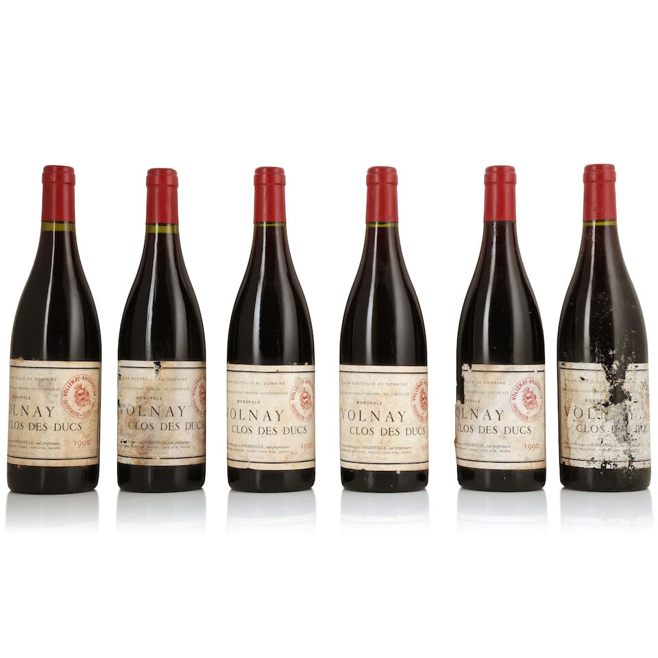 Domaine Marquis d'Angerville, Volnay 1er Cru Clos des Ducs, 1990 (12 x 750ml) (1 of 2)