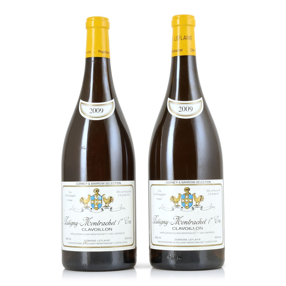 Domaine Leflaive, Puligny-Montrachet 1er Cru Les Pucelles, 2009 (2 x 1500ml): Domaine Leflaive, Puligny-Montrachet 1er Cru Les Pucelles, 2009 (2 x 1500ml) Region: Côte de Beaune Label: bin-soiled & damp-affected labels - 1 nicked For further information on this lot please 