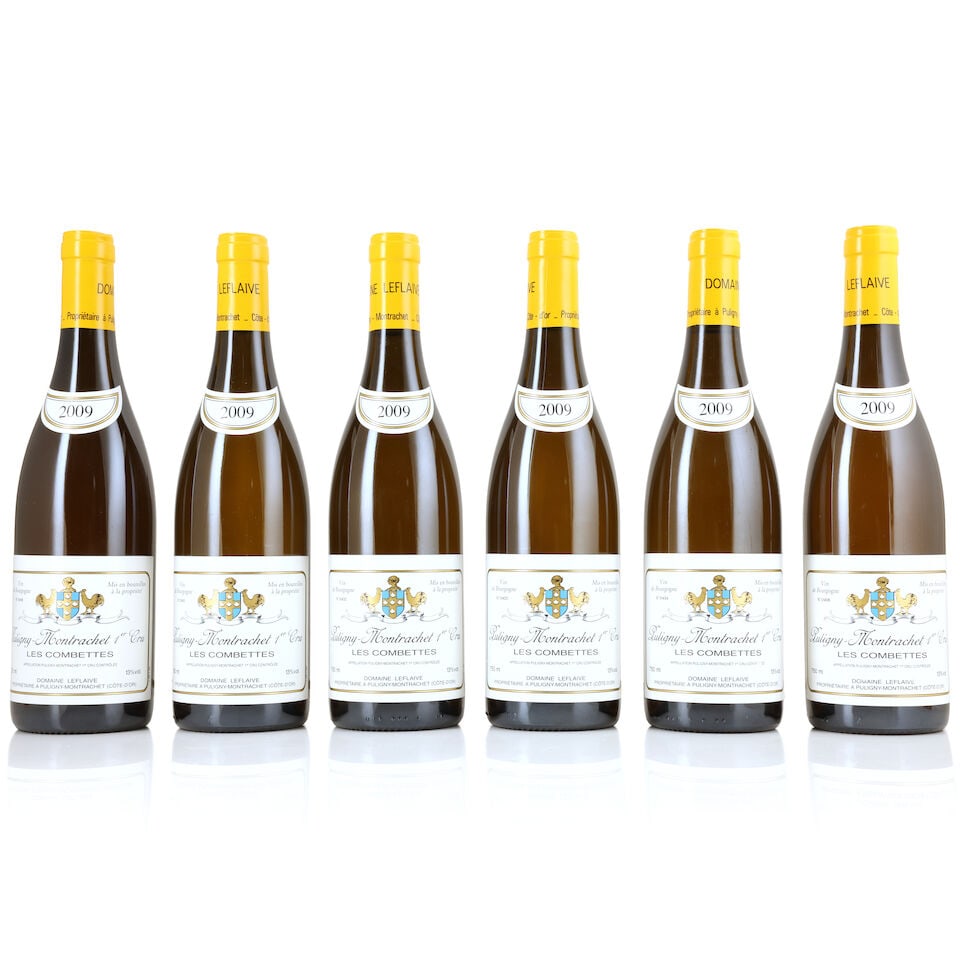 Domaine Leflaive, Puligny-Montrachet 1er Cru Les Combettes, 2009 (6 x 750ml): Domaine Leflaive, Puligny-Montrachet 1er Cru Les Combettes, 2009 (6 x 750ml) Region: Côte de Beaune Packaging: original wooden case For further information on this lot please visit Bonhams.com Fo